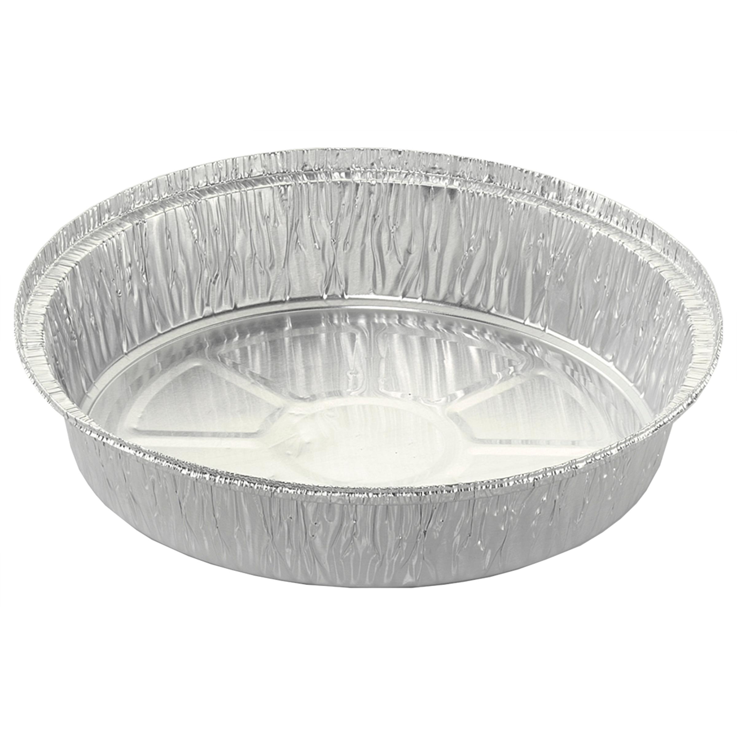 JCO Take-Out Container Base 7.125X7.125X1.75 IN Aluminum Silver Round 500/Case
