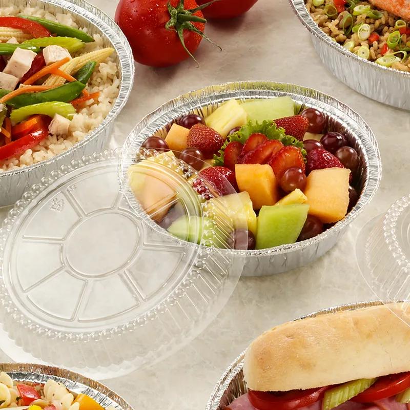 JCO Take-Out Container Base 7.125X7.125X1.75 IN Aluminum Silver Round 500/Case