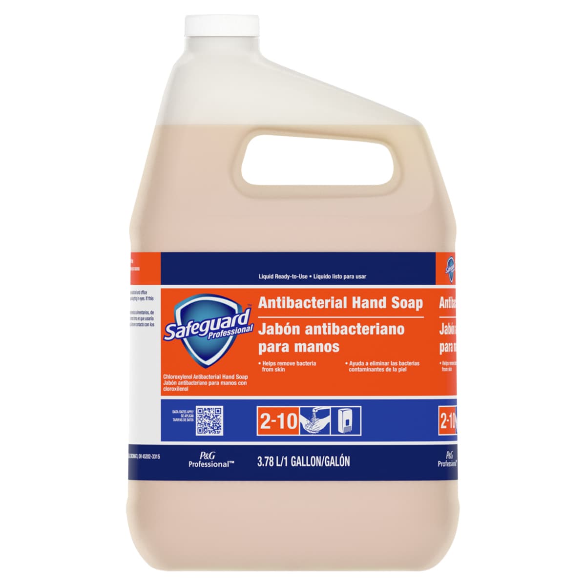 Safeguard Hand Soap Liquid 1 GAL Peach Antibacterial 2/Case
