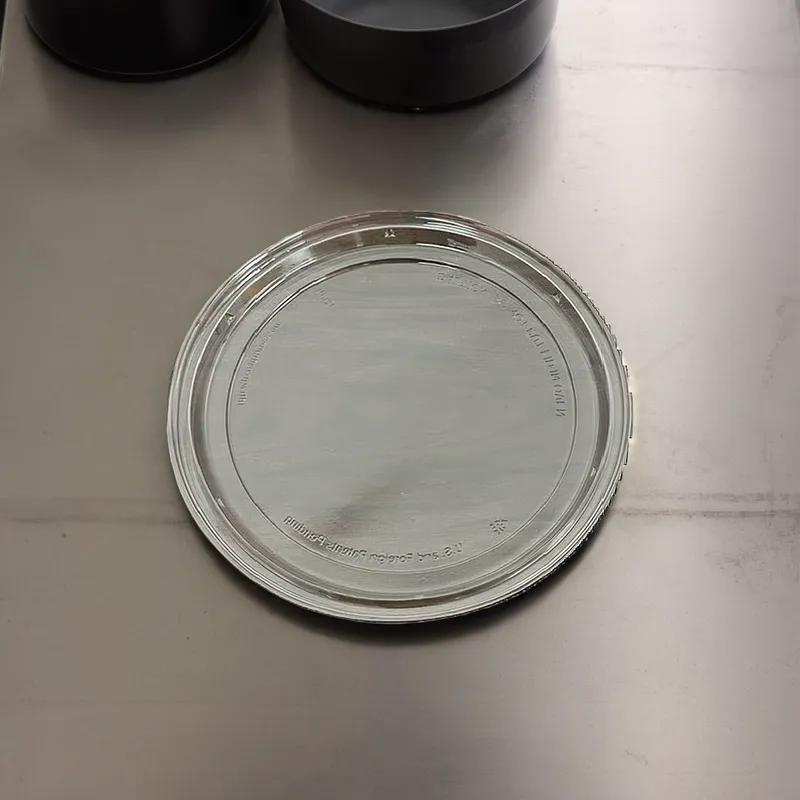 Pizza Pan & Tray Base & Lid Combo With Dome Lid 1 IN PET Clear 100/Case