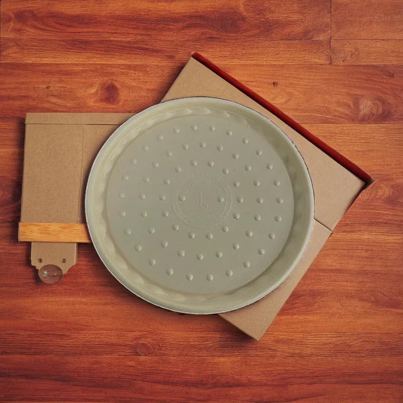 Pizza Box 12 IN Plant Fiber Natural Plain 100/Case
