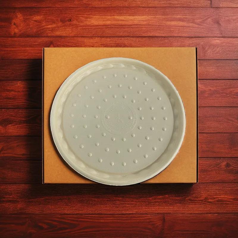 Pizza Box 12 IN Plant Fiber Natural Plain 100/Case