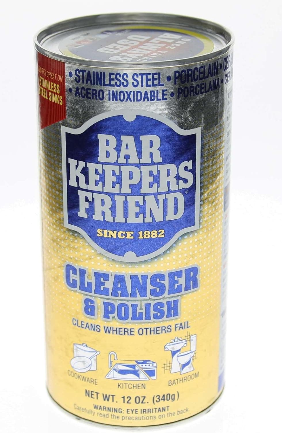 Bar Keepers Friend® All Purpose Cleaner 12 OZ Powder 12/Case