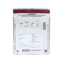 Cash & Deposit Bag 12X16 IN Clear 2.5MIL 3-Colors 50/Bundle