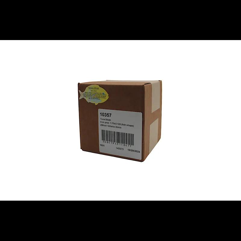 Tuna Steak Meat Fish Recipe Label 1.75X3.125 IN Fish 4 Color Process 250 Count/Roll 12 Rolls/Case 3000 Count/Case