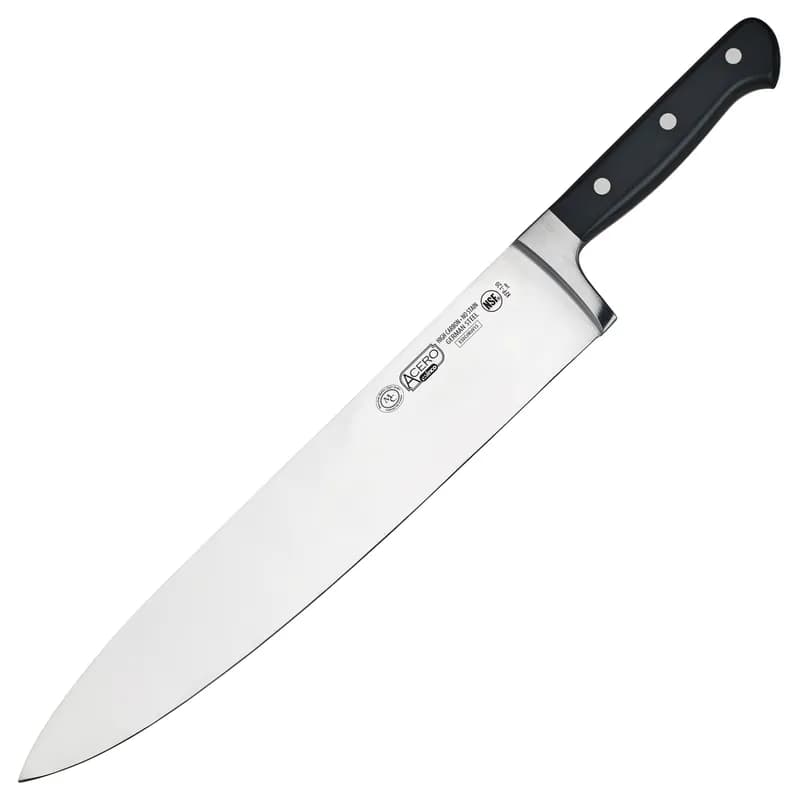 Acero Chef's Knife 17.375X1.5 IN X50CrMoV15 Steel Triple Riveted Forged 1/Each