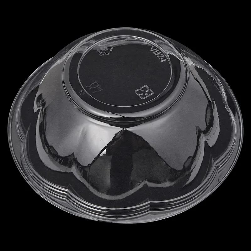 Victoria Bay Salad Bowl & Lid Combo With Dome Lid 24 OZ PET Clear Round Unhinged 150/Case
