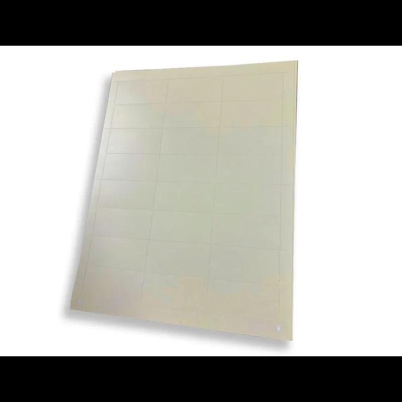 Cigarette Pusher Label 8.5X11 IN Rectangle 50/Pack