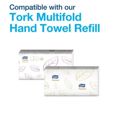 Tork Xpress Paper Towel Dispenser 3.7X10.9X5.1 IN Plastic White Small 1/Each