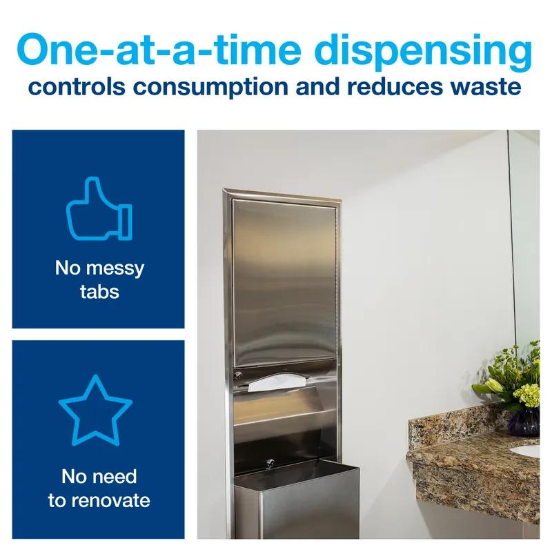 Tork Xpress Paper Towel Dispenser H2 3.7X10.9X5.1 IN Plastic White Small Universal 1/Each