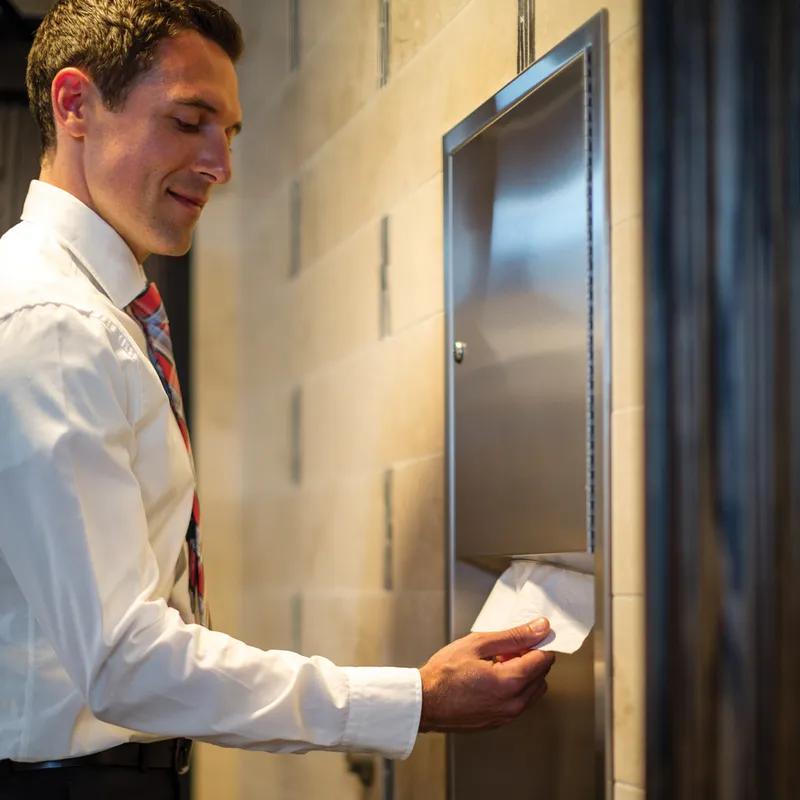 Tork Xpress Paper Towel Dispenser H2 3.7X10.9X5.1 IN Plastic White Small Universal 1/Each