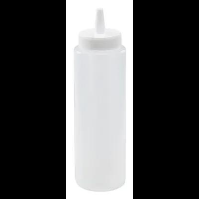 Bottle 8 OZ 1.875X6.75 IN LDPE Clear Squeeze 6/Pack
