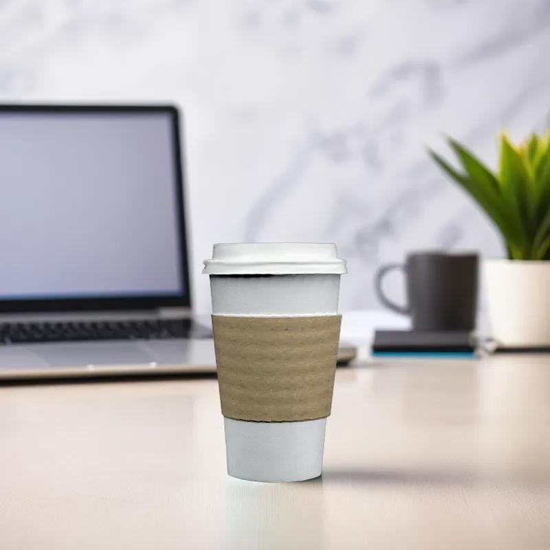 Cup Sleeve Paper Kraft For 8-10 OZ 1200/Case