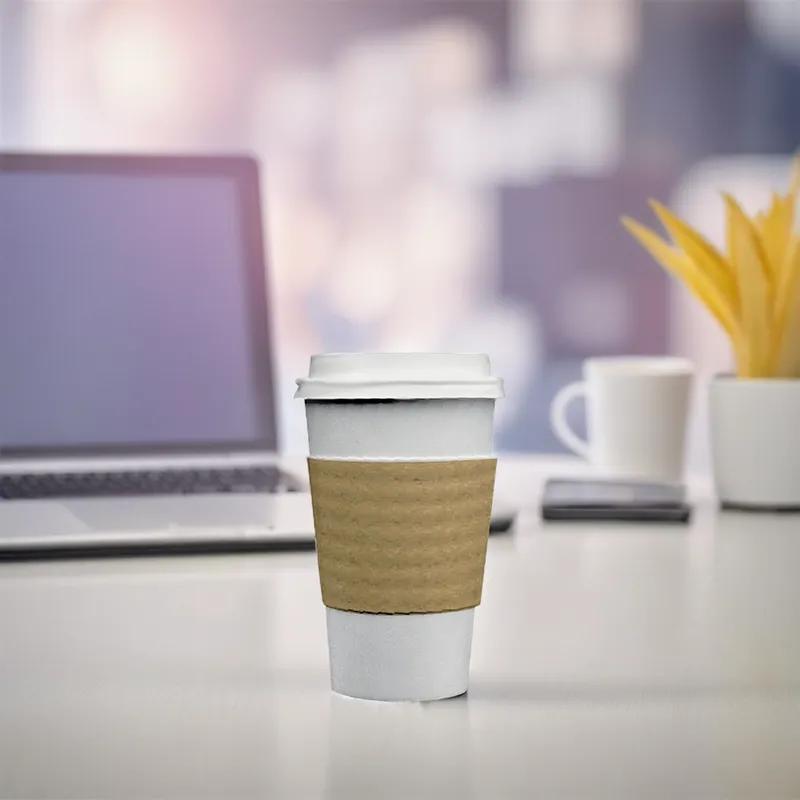 Cup Sleeve Paper Kraft For 8-10 OZ 1200/Case