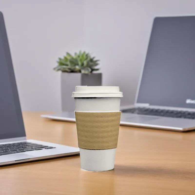 Cup Sleeve Paper Kraft For 8-10 OZ 1200/Case