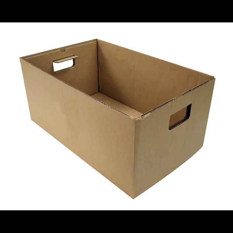 Catering Box Base 22.688X14X10.125 IN Corrugated Paperboard Kraft Rectangle 15/Case