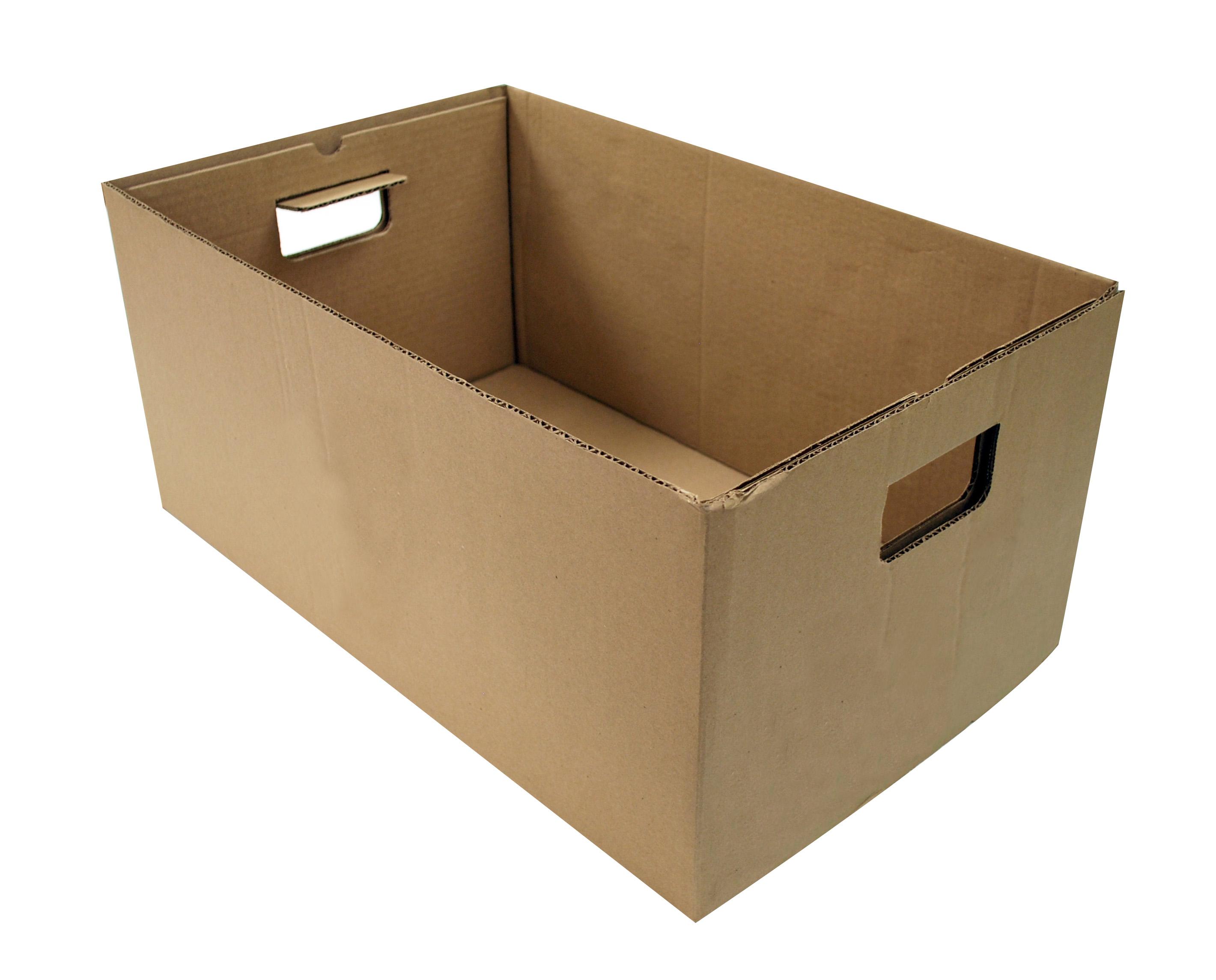 Catering Box Base 22.688X14X10.125 IN Corrugated Paperboard Kraft Rectangle 15/Case