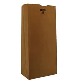Duro® Bag 18X8.25X5.25 IN 25 LB Kraft Paper 40# Kraft With Self-Opening (SOS) Closure 500/Bundle