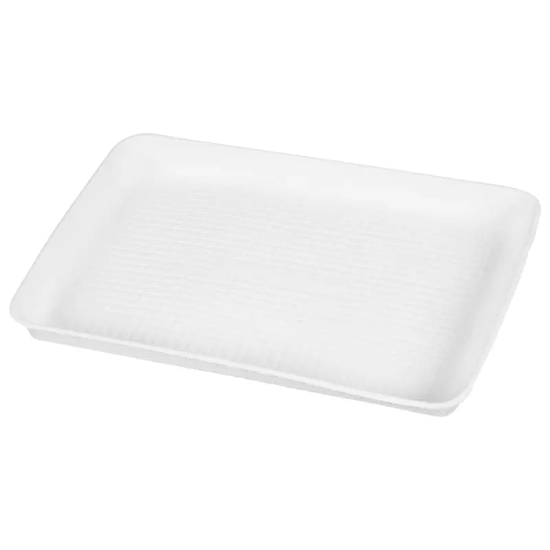 Savaday® Serving Tray 9X12X1 IN Molded Fiber White Rectangle 250/Case