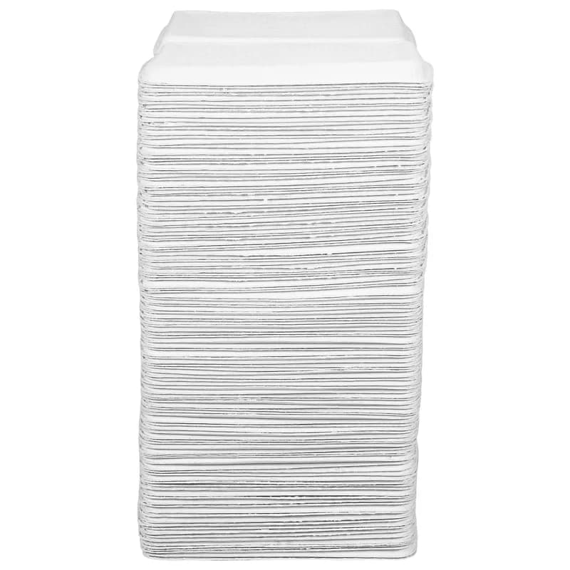 Savaday® Serving Tray 9X12X1 IN Molded Fiber White Rectangle 250/Case