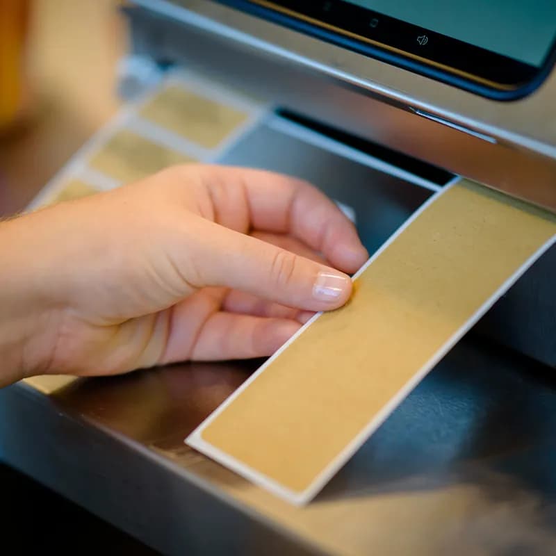 DateCodeGenie® Blank Label 2X6 IN Permanent 4/Pack