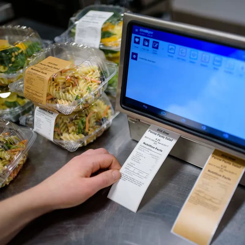 DateCodeGenie® Blank Label 2X6 IN Permanent 4/Pack