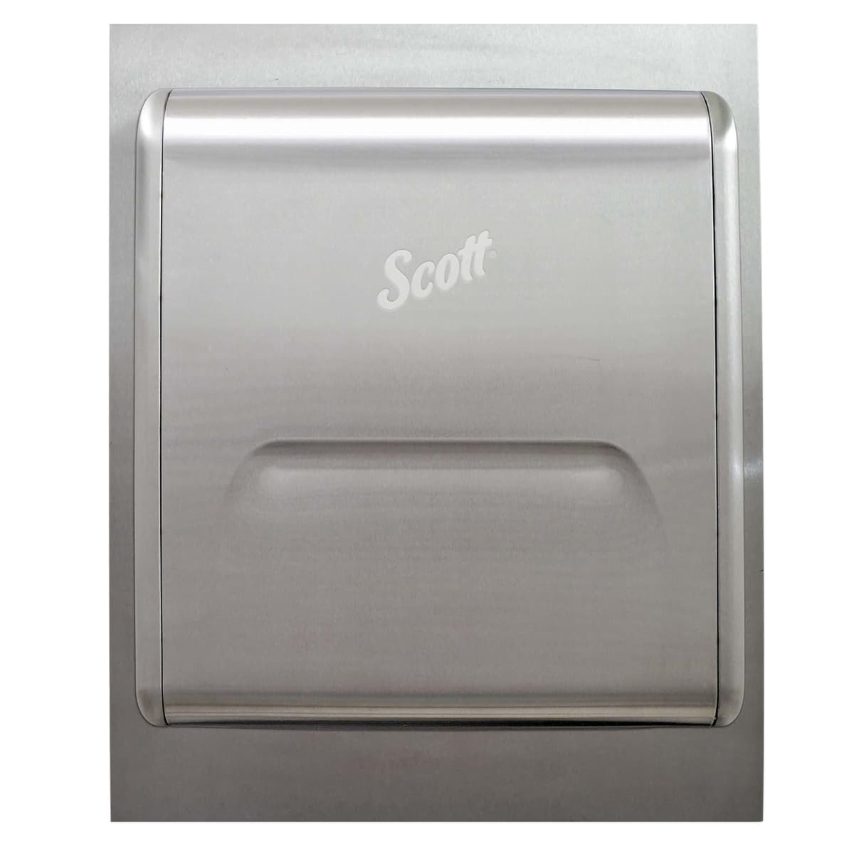 Scott® Pro Paper Towel Dispenser 10.75X15.37X4 IN Stainless Recessed 1/Each