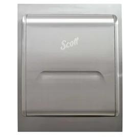 Scott® Pro Paper Towel Dispenser 10.75X15.37X4 IN Stainless Recessed 1/Each
