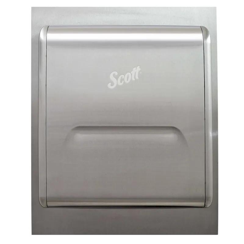 Scott® Pro Paper Towel Dispenser 10.75X15.37X4 IN Stainless Recessed 1/Each