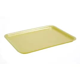 2PL Meat Tray 8.31X5.81X1.19 IN Foam Yellow 500/Case