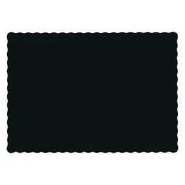 Placemat 10X14 IN Black Paper 1000/Case