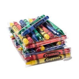 Crayon Yellow Red Green Blue Cello Wrapped 1000 Count/Pack 2 Packs/Case 2000 Count/Case