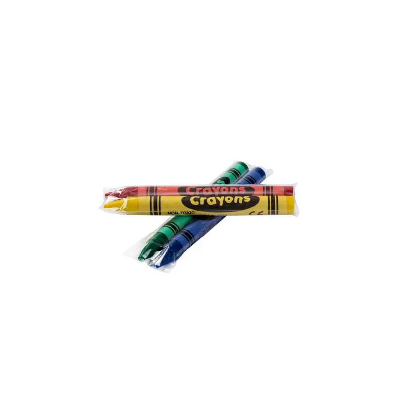 Crayon Yellow Red Green Blue Cello Wrapped 1000 Count/Pack 2 Packs/Case 2000 Count/Case