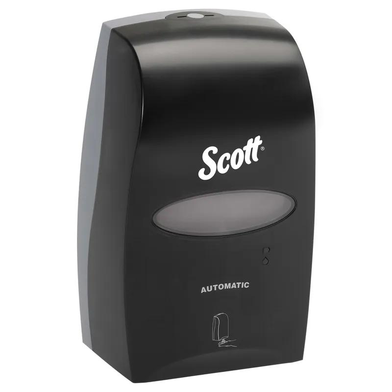 Scott® Essential Hand Sanitizer & Soap Dispenser 1200 mL Black Electronic Surface Mount Cassette 1/Each