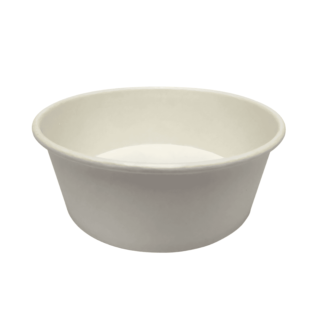 Bowl 24 OZ Paper White 50 Count/Pack 8 Packs/Case 400 Count/Case