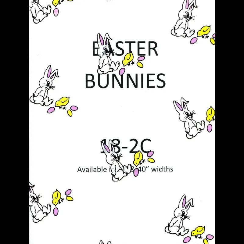 Cellophane Roll 40IN X100FT Easter Bunny 1/Roll