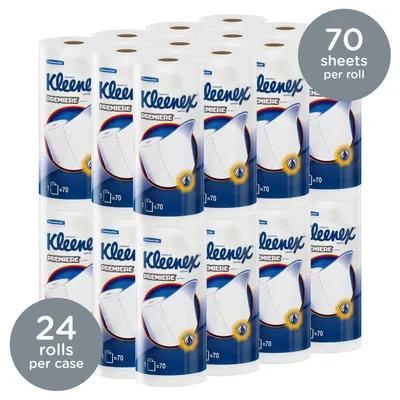 Kleenex® Roll Paper Towel 10.4X11 IN White Standard Roll 70 Sheets/Roll 24 Rolls/Case 1680 Sheets/Case