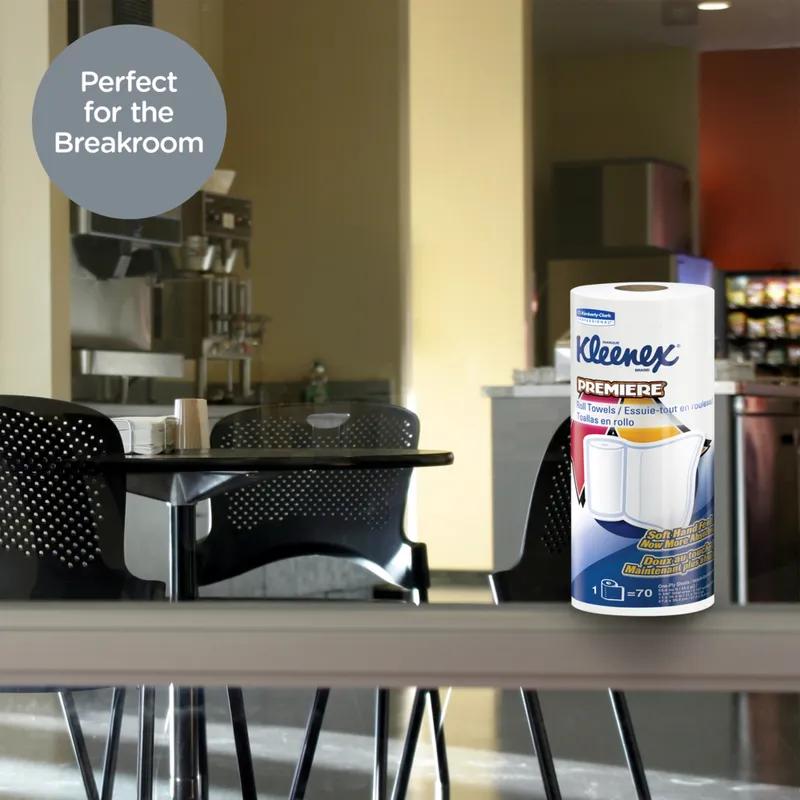Kleenex® Roll Paper Towel 10.4X11 IN White Standard Roll 70 Sheets/Roll 24 Rolls/Case 1680 Sheets/Case