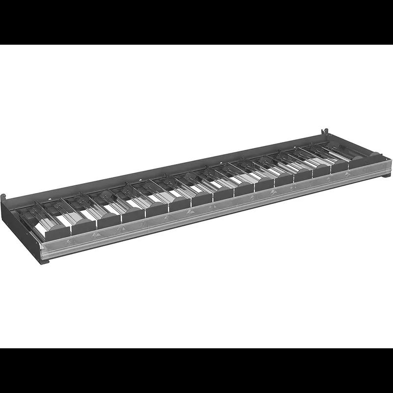 Can OTP Pusher Tray 45.75X13.125X3.75 IN Metal 4FT 1/Each