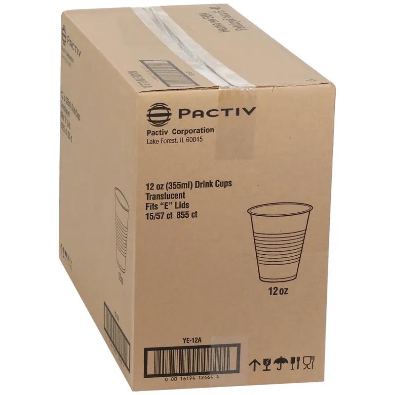 Cold Cup 12 OZ HIPS Translucent 855/Case