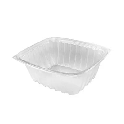Dart® ClearPac® Deli Container Base & Lid Combo With Flat Lid 32 OZ OPS Clear Rectangle 250/Case