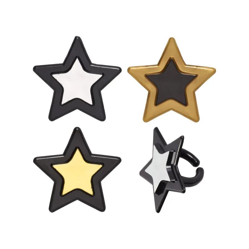 Cake & Cupcake Topper Ring Plastic Assorted Grad Star 144/Pack