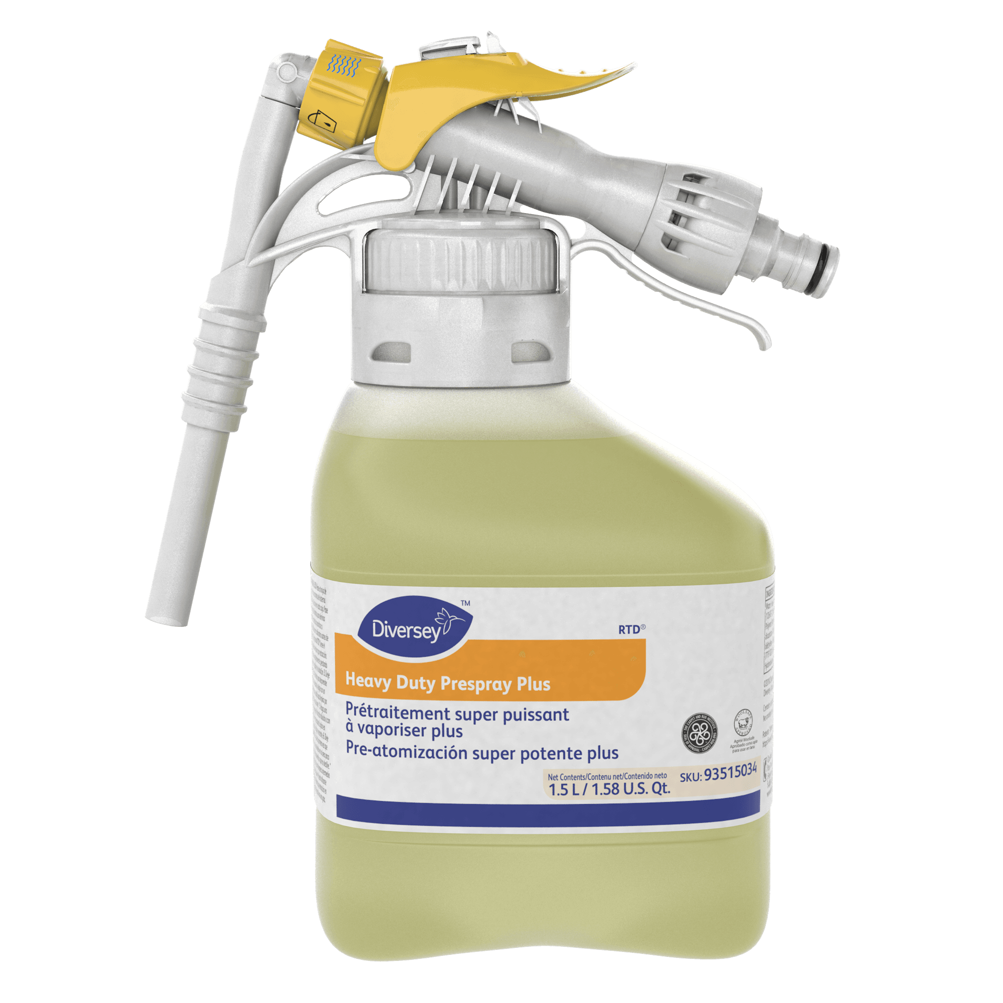 Diversey Floral Carpet Pretreatment 1.5 L Heavy Duty Liquid RTD 2/Case