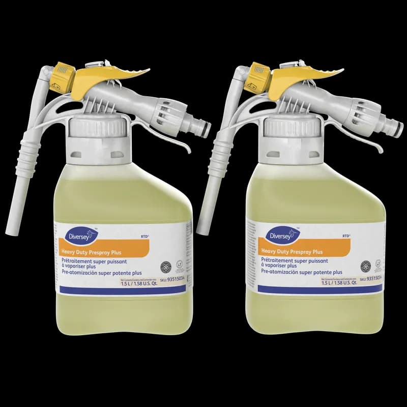 Diversey Floral Carpet Pretreatment 1.5 L Heavy Duty Liquid RTD 2/Case