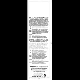 Pull-N-Pak® Pull-N-Pak Meat Bag Standard Size 15X20 IN LDPE 0.6MIL Clear Carniceria 250 Count/Roll 6 Rolls/Case