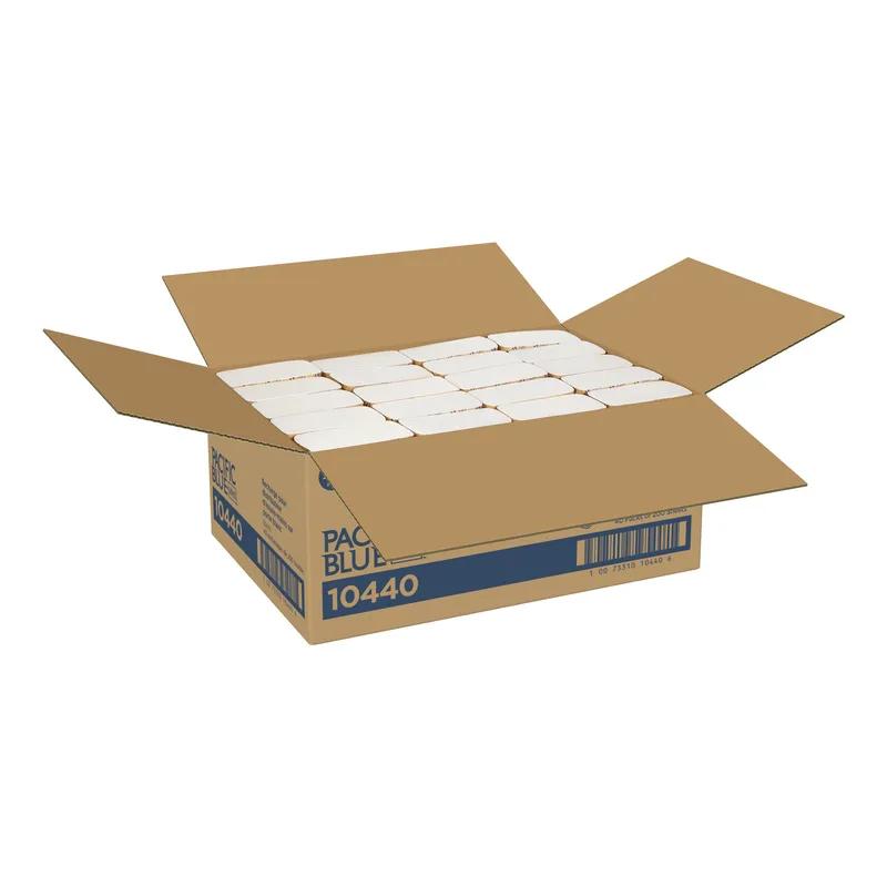 Safe-T-Gard® Door Tissue 10X4 IN 2PLY White 1/4 Fold Refill 200 Sheets/Pack 40 Packs/Case 8000 Sheets/Case