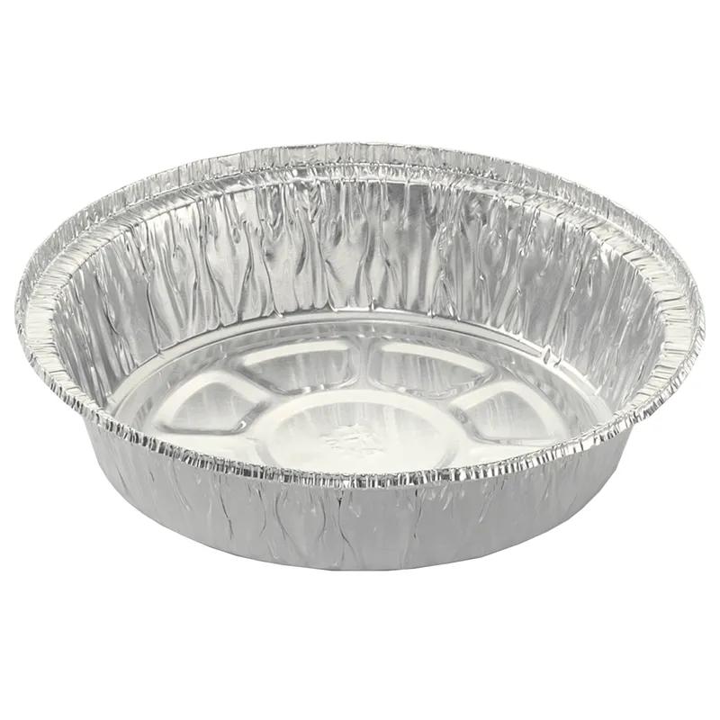 Take-Out Container Base 7 IN Aluminum Silver Round 500/Case