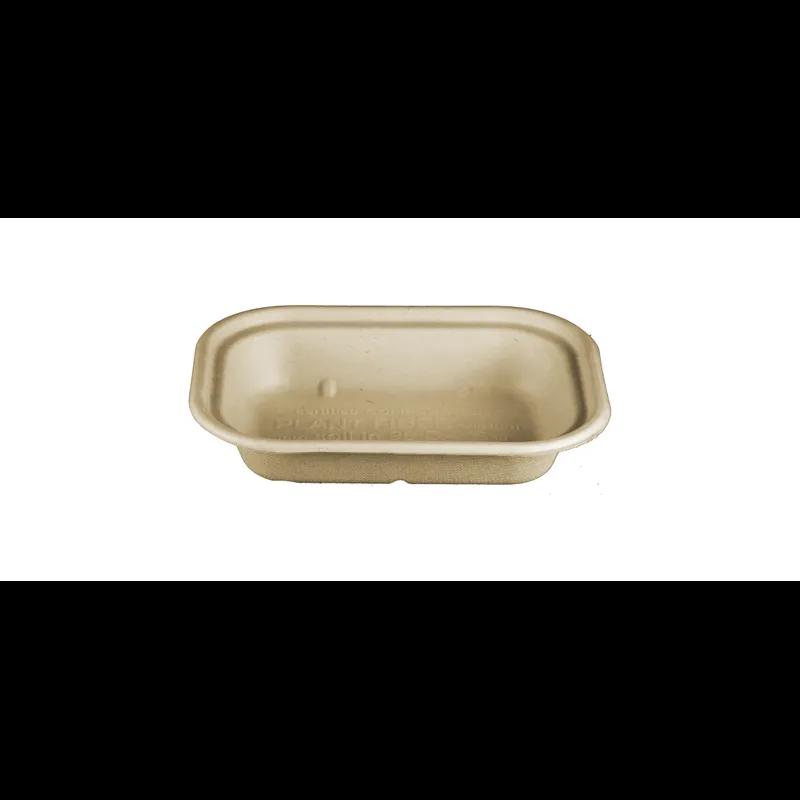 Take-Out Container Base 17 OZ 8X6X1.5 IN Pulp Fiber PLA 400/Case