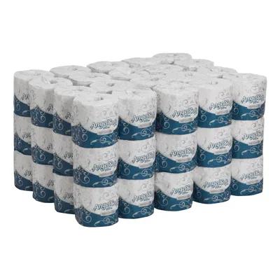 Angel Soft Ultra Professional® Toilet Paper & Tissue Roll 4X4.5 IN 2PLY White Embossed 400 Sheets/Roll 60 Rolls/Case