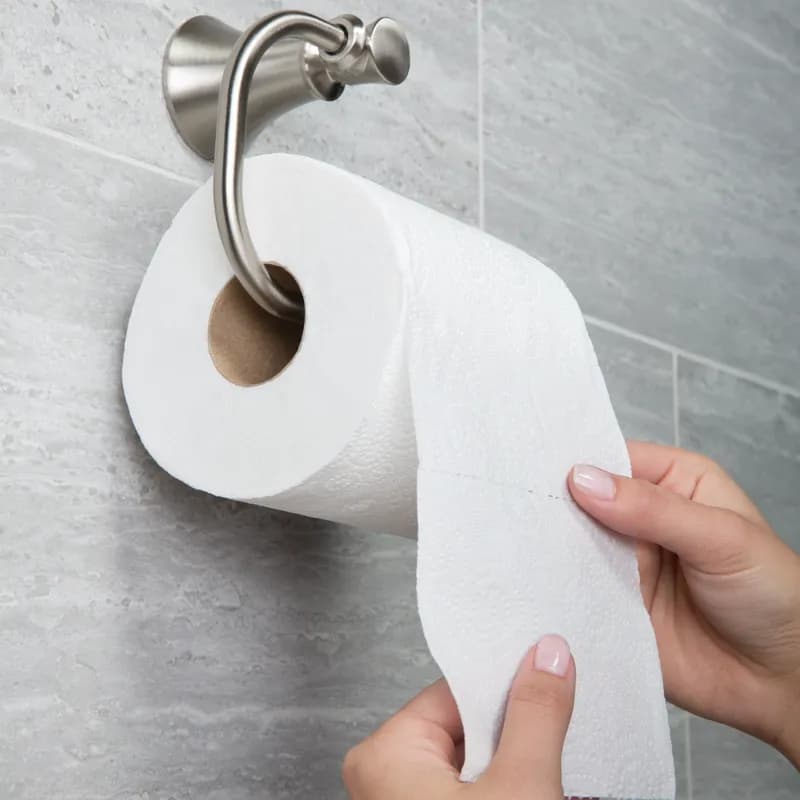 Angel Soft Ultra Professional® Toilet Paper & Tissue Roll 2PLY White Embossed Sheet L x W: 4IN X 4IN 400 Sheets/Roll